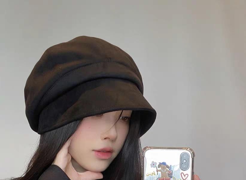 Plain Newsboy Cap / Beanie