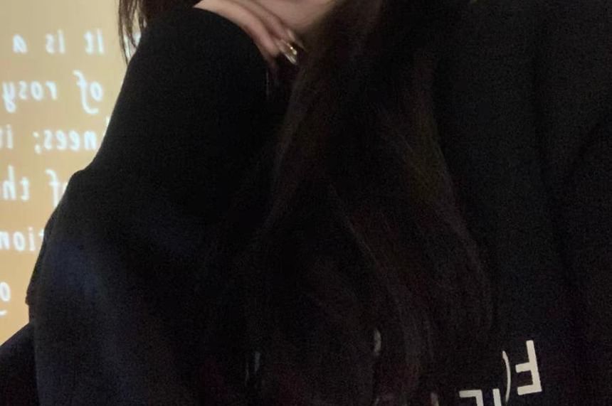 Striped / Plain Ribbed Beanie