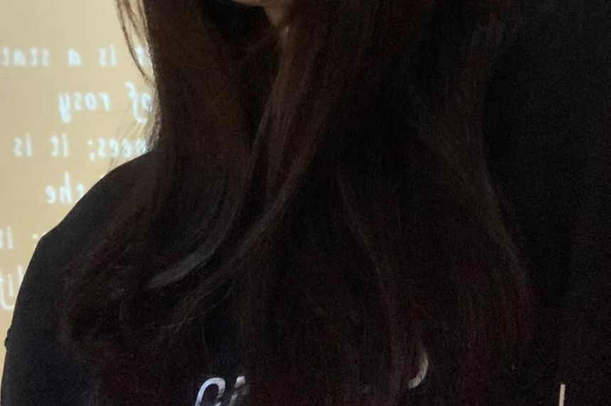 Striped / Plain Ribbed Beanie