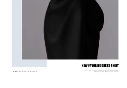 Cold-Shoulder Plain Mermaid Evening Gown