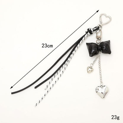 Padded Bow Knotted Phone Charm