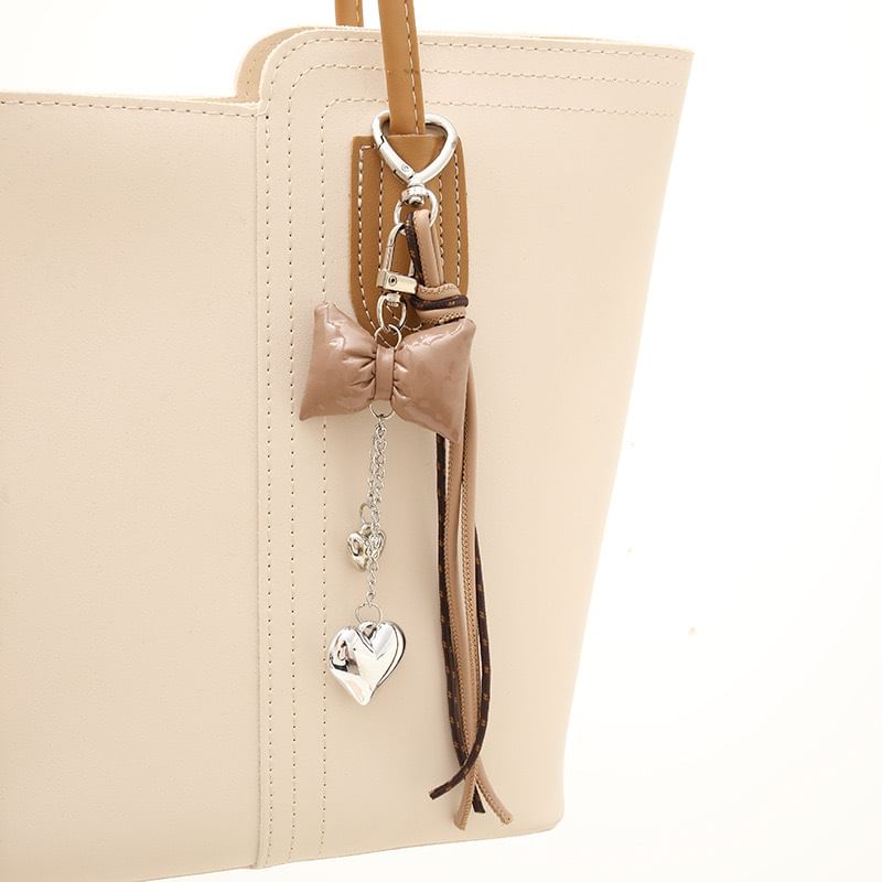 Padded Bow Knotted Phone Charm