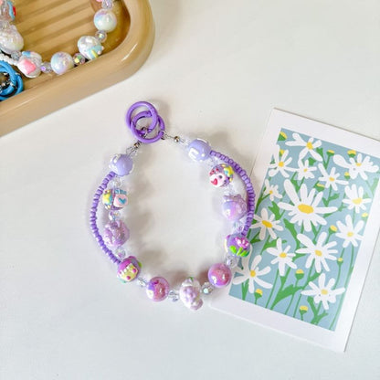 Bead Layered Phone Strap