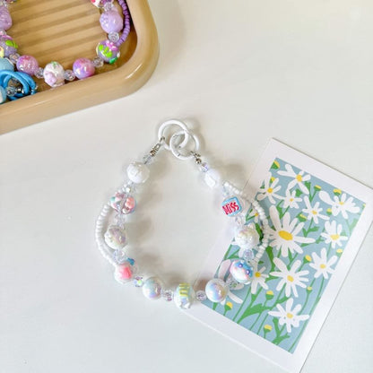 Bead Layered Phone Strap