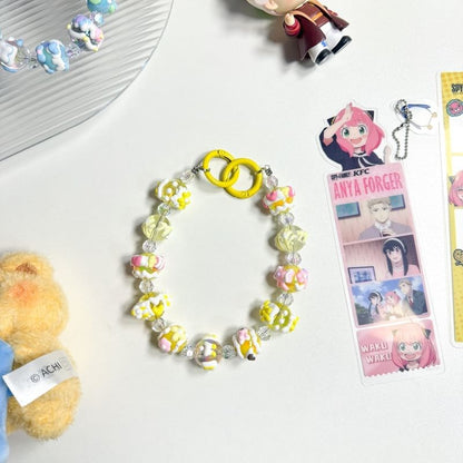 Strap Bead Cartoon Phone