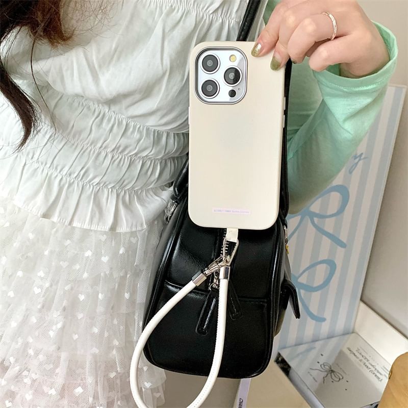 Case Faux Phone Leather Plain