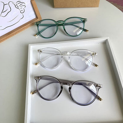 Plain Round Eyeglasses