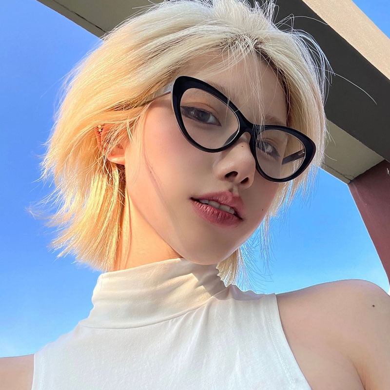 Plain  Cat Eye Eyeglasses
