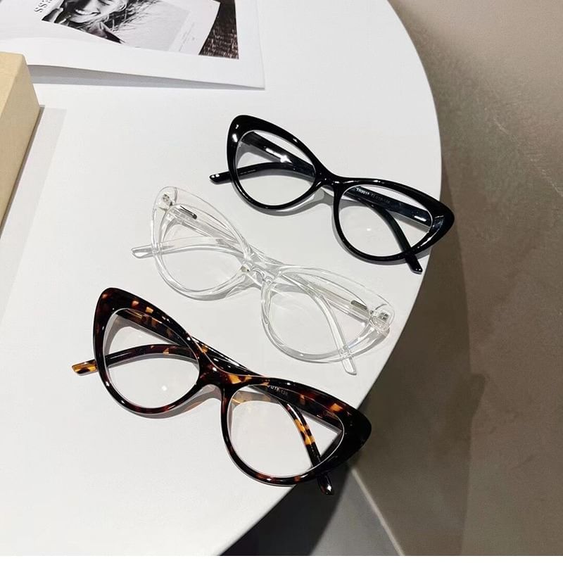 Plain  Cat Eye Eyeglasses