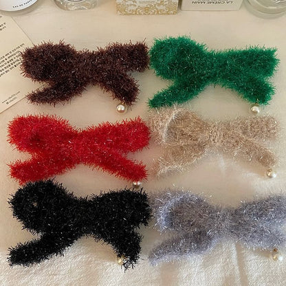 Pince à cheveux avec nœud