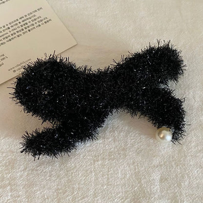 Pince à cheveux avec nœud