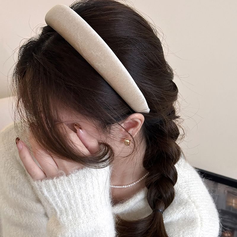 Plain Velvet Headband