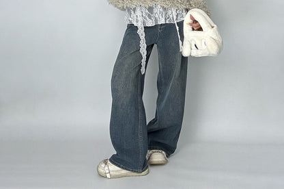 Plain Hood Zip Teddy Jacket