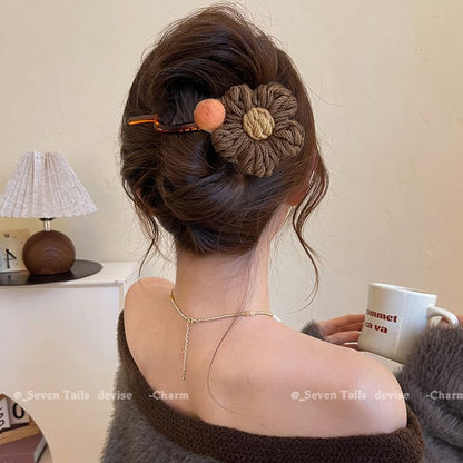 Flower Hair Clip