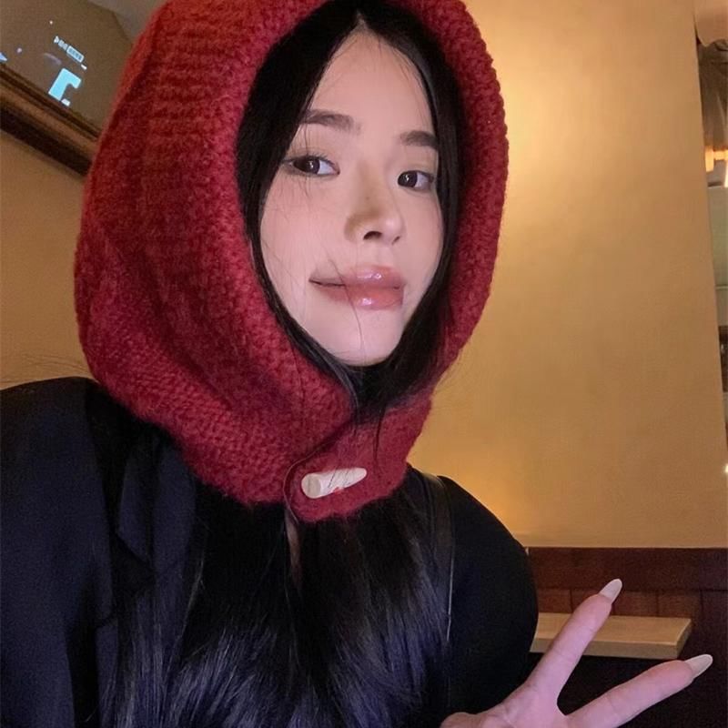 Balaclava Plain Cable Knit