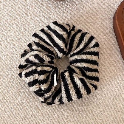 Striped Scrunchie / Hair Tie