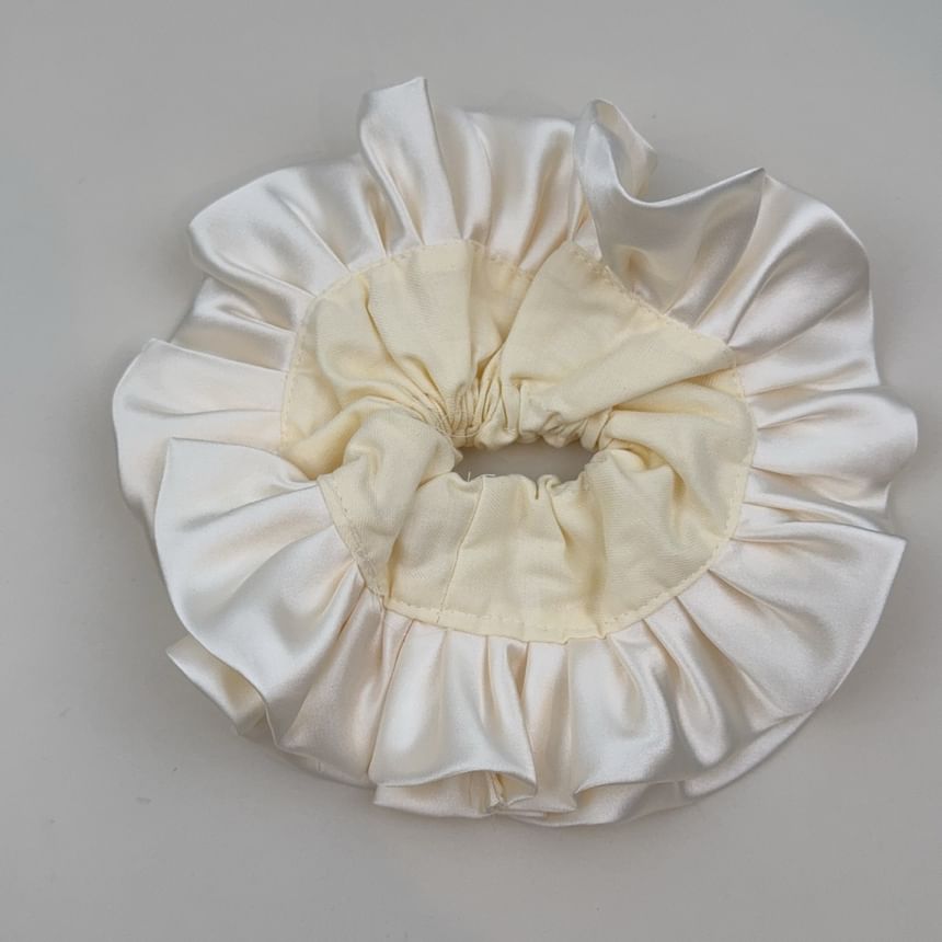 Plain Satin Scrunchie