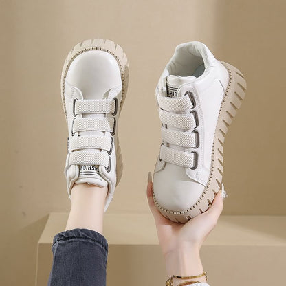 Platform Panel High Top Sneakers