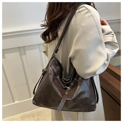 Buckled Backpack Tote