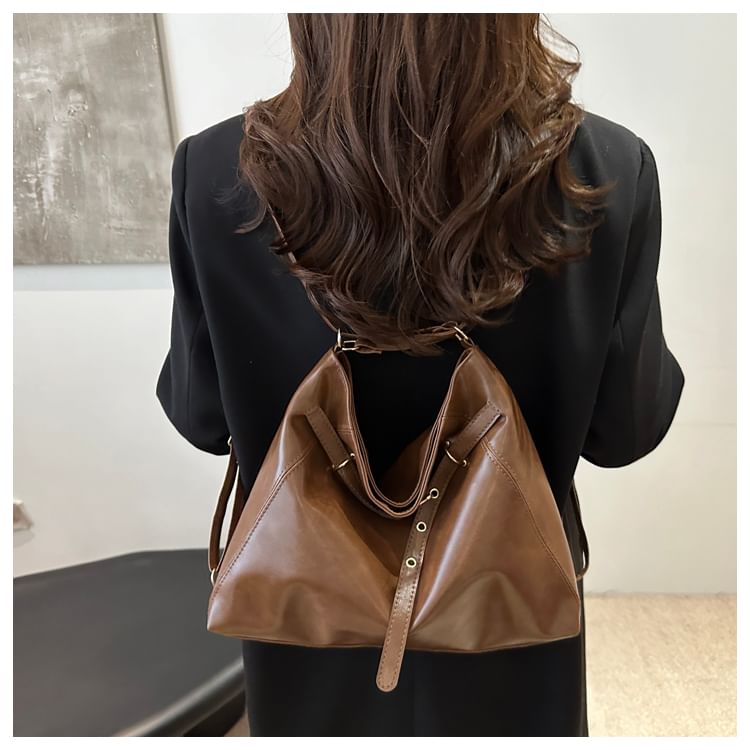 Buckled Backpack Tote