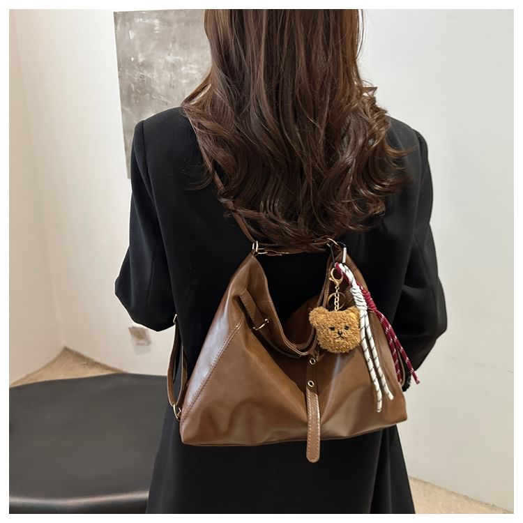 Buckled Backpack Tote