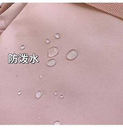 Dog Embroidered Nylon Laptop Backpack / Bag Charm / Badge / Set