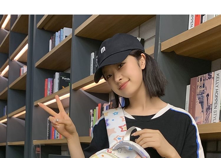 Star Print Nylon Laptop Backpack / Bag Charm / Set