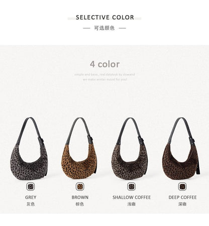 Leopard Print Shoulder Bag