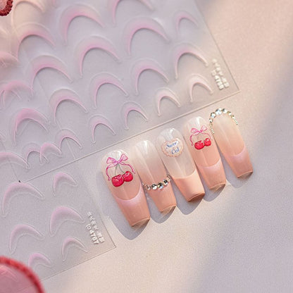 Gradient Nail Art Stickers