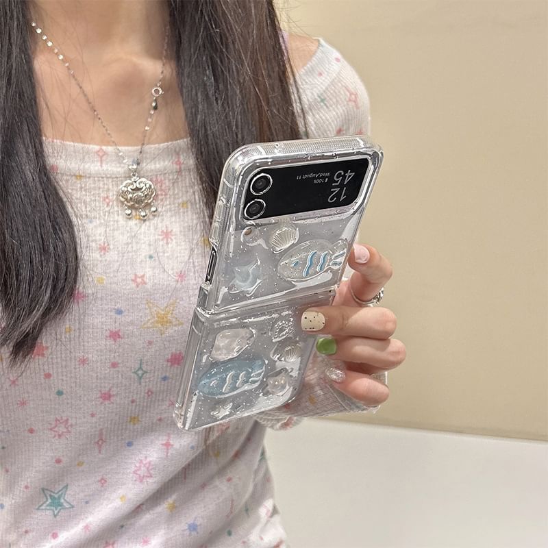 Fish Shell Transparent Phone Case