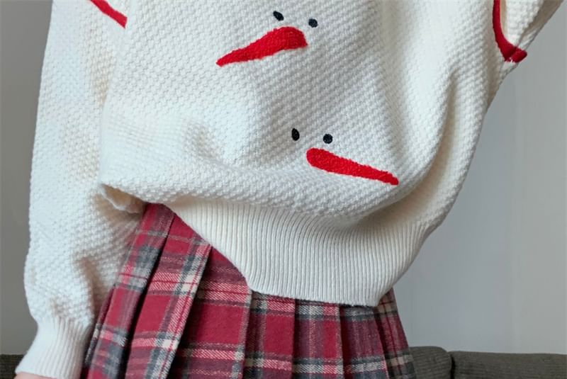 Plaid Pleated Mini Skirt - High Rise Style