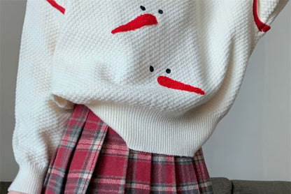 Plaid Pleated Mini Skirt - High Rise Style