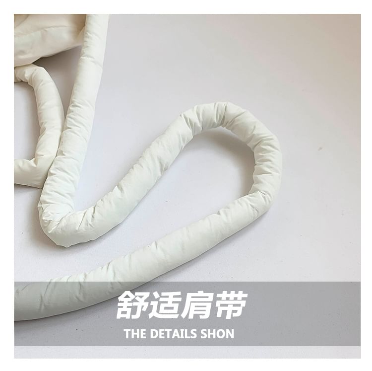 Puffer Plain Crossbody Bag Tote