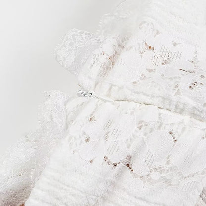 / Gown Shoulder The Bodycon Sheath Lace Evening Mini Dress Off Sleeve Long