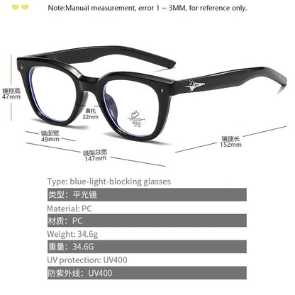 Square Blue Light Blocking Glasses