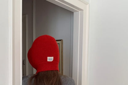 Applique Wool Balaclava