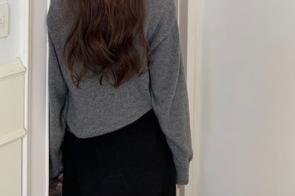 Applique Wool Balaclava