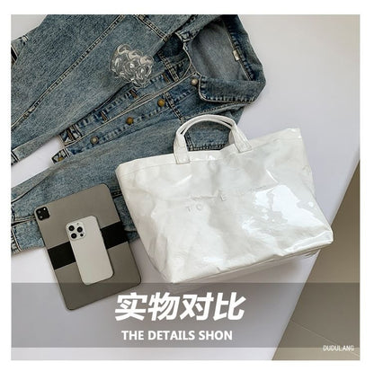 Sac fourre-tout avec lettrage