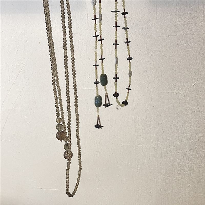 Long Beaded Necklace