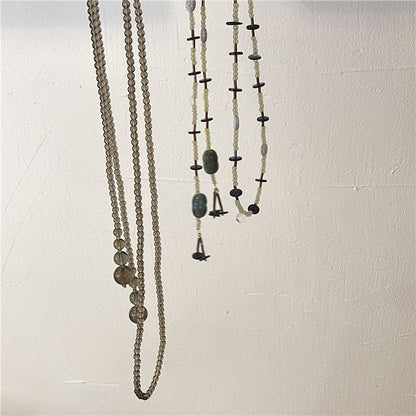 Long Beaded Necklace