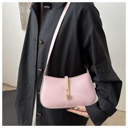 Buckled Shoulder Bag