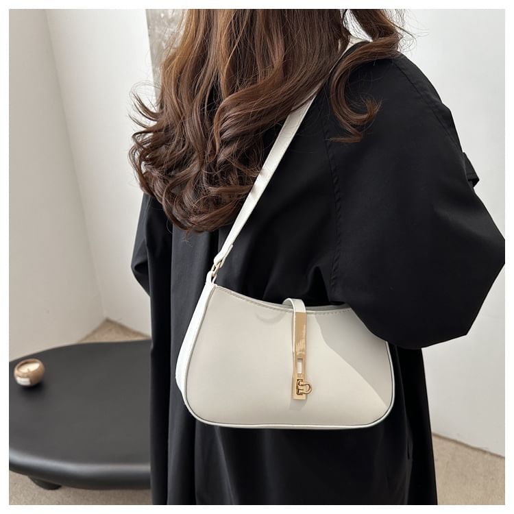 Buckled Shoulder Bag