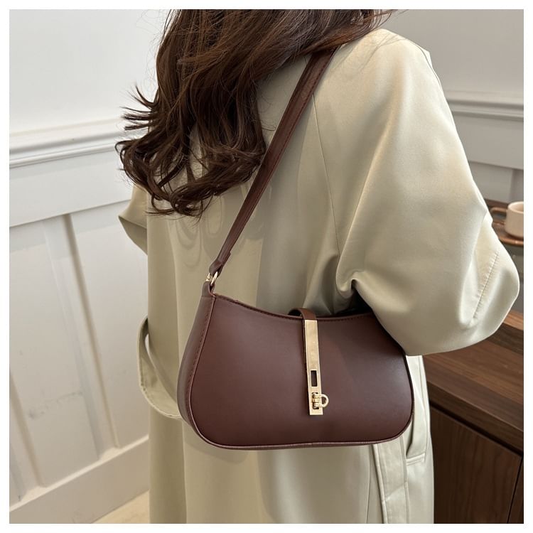 Buckled Shoulder Bag