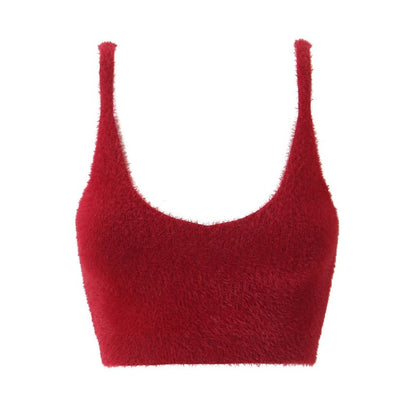 Crop Cami Top & Button-Front Cardigan & Shorts Set