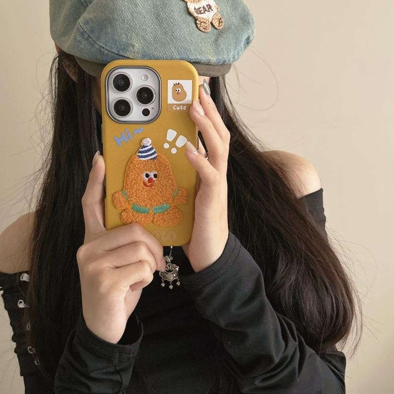 Potato Embroidered Phone Case