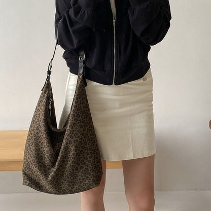 Leopard Print Tote Bag