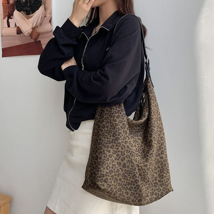 Leopard Print Tote Bag
