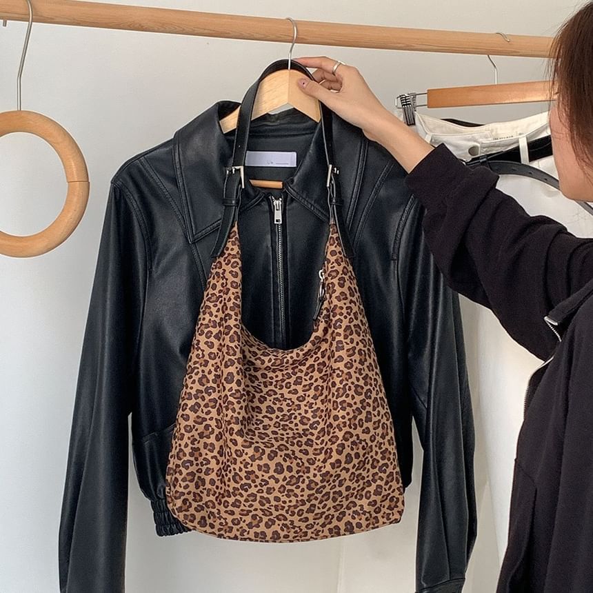 Leopard Print Tote Bag