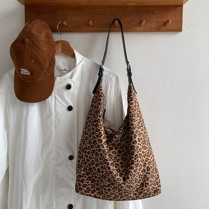 Leopard Print Tote Bag