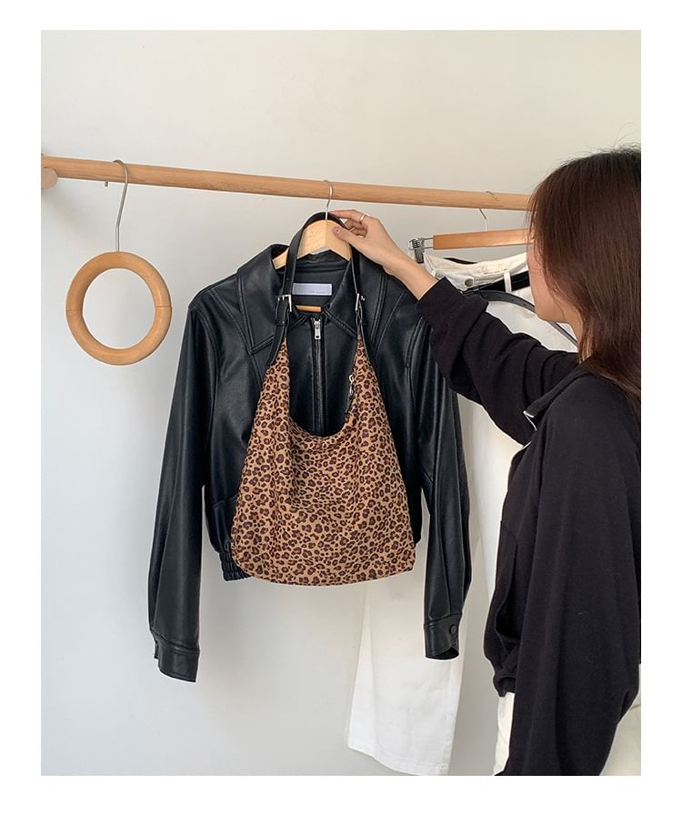 Leopard Print Tote Bag